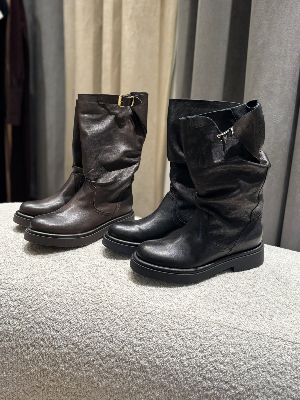 Stivale morbido pelle