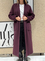 Cappotto con cintura