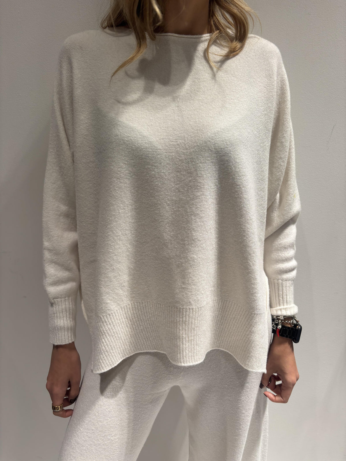 maglia a barca spacchi