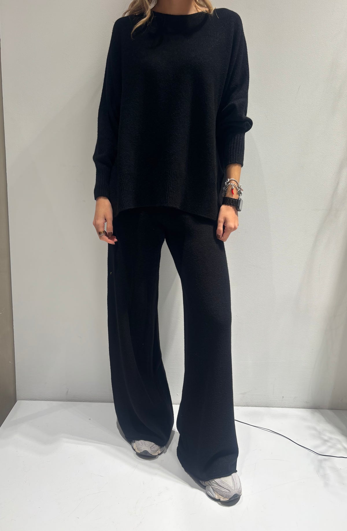 maglia a barca spacchi