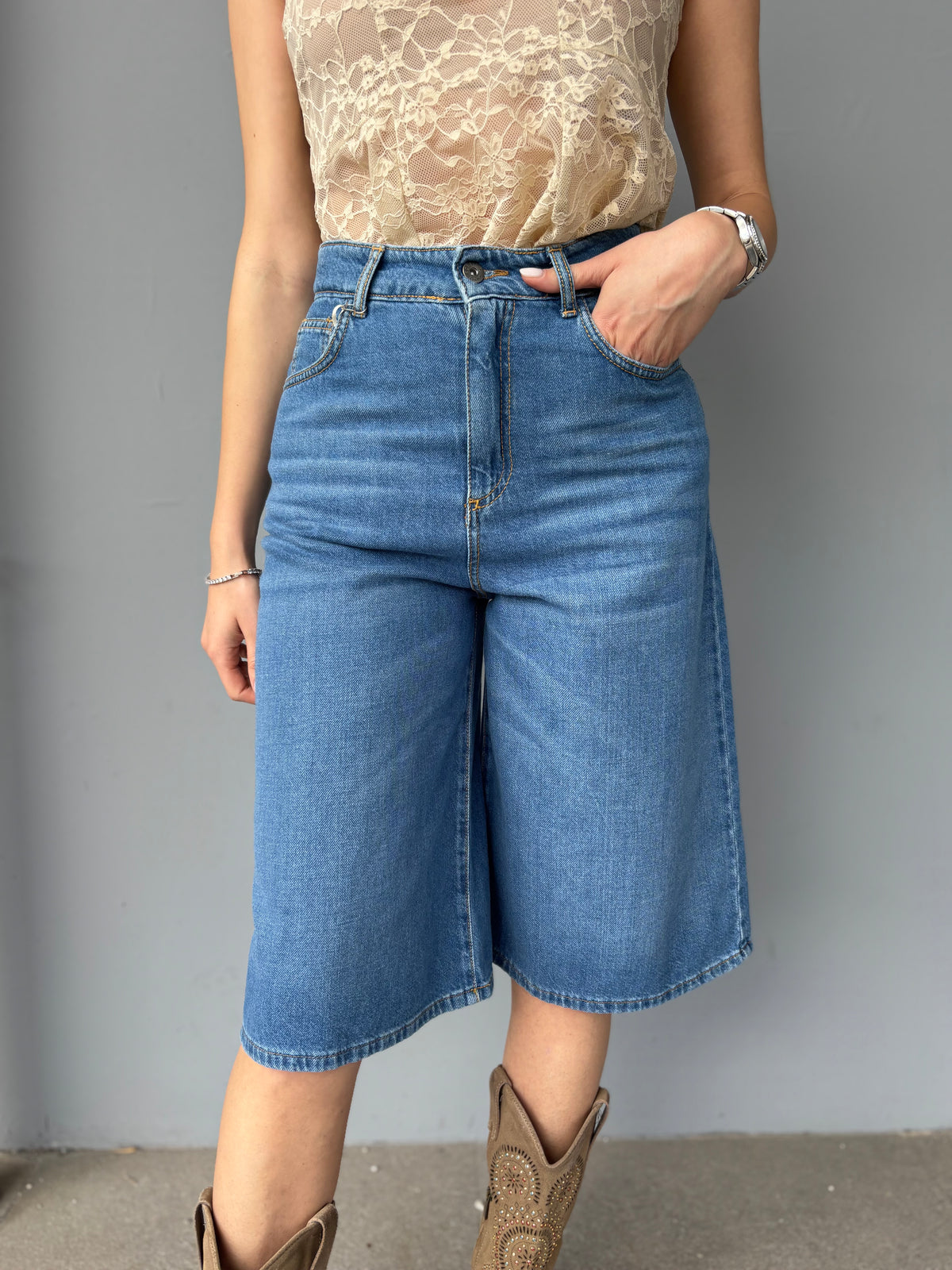 Bermuda denim