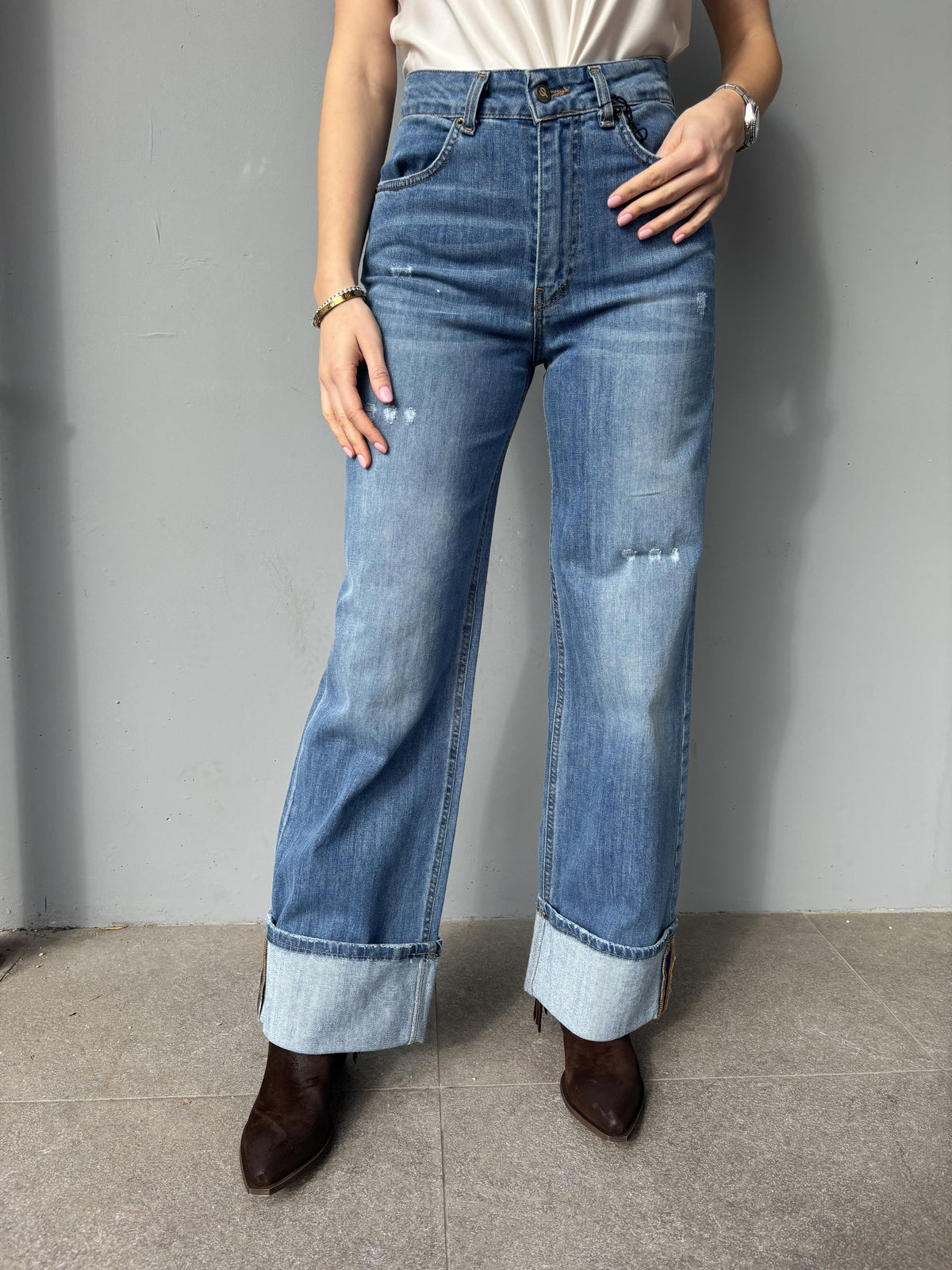 Jeans risvolto