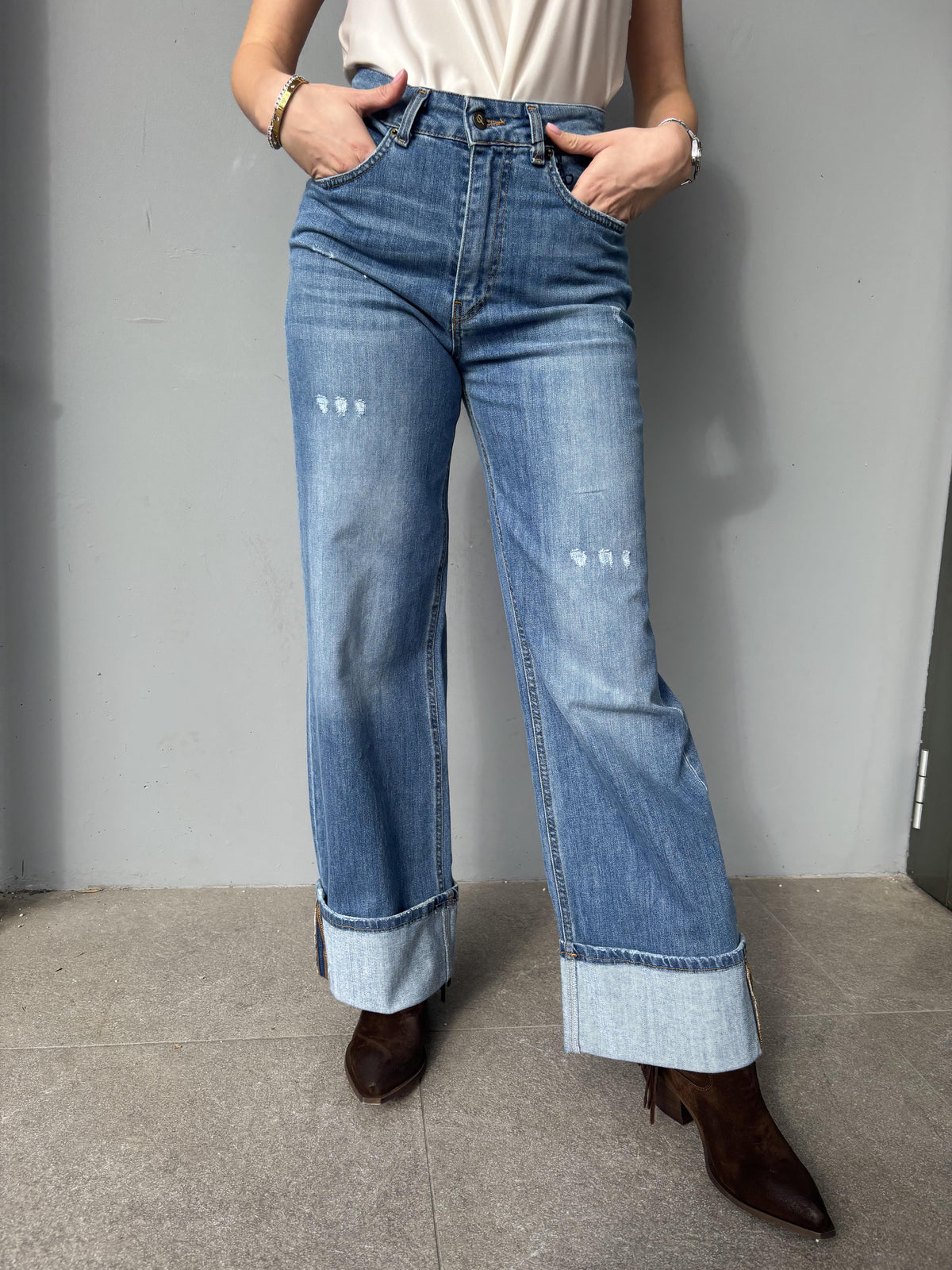 Jeans risvolto