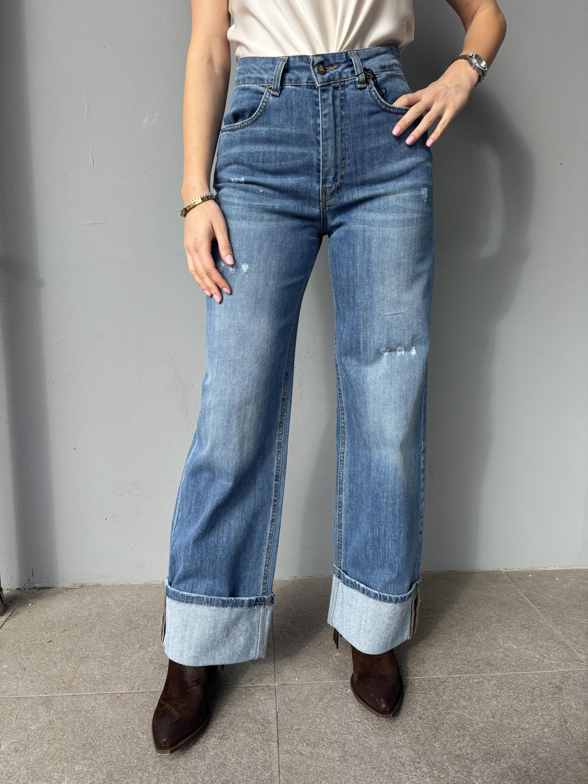 Jeans risvolto