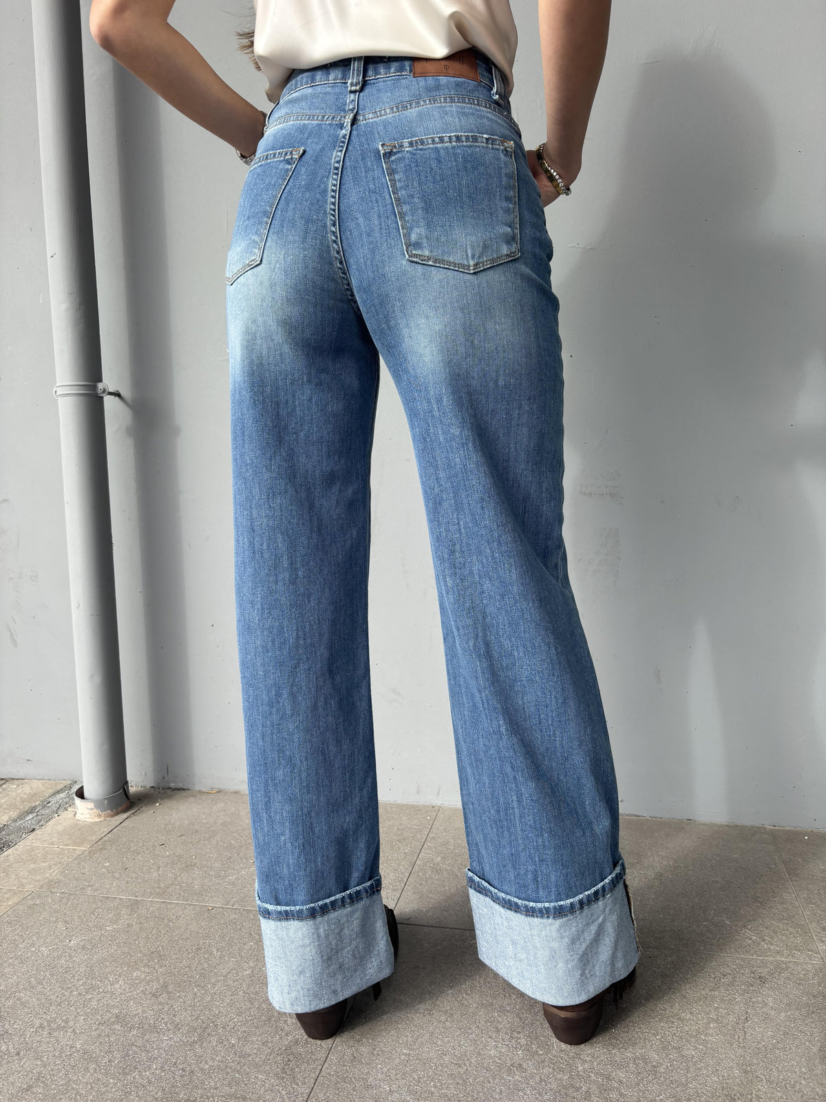 Jeans risvolto
