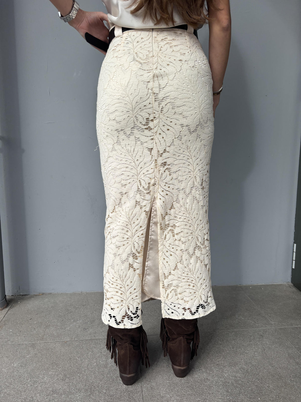 Longuette in pizzo