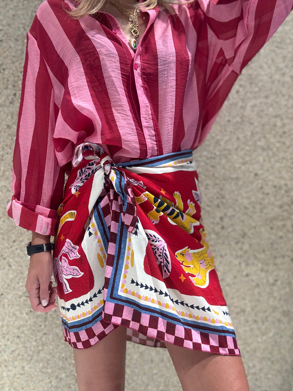 Mini pareo foulard