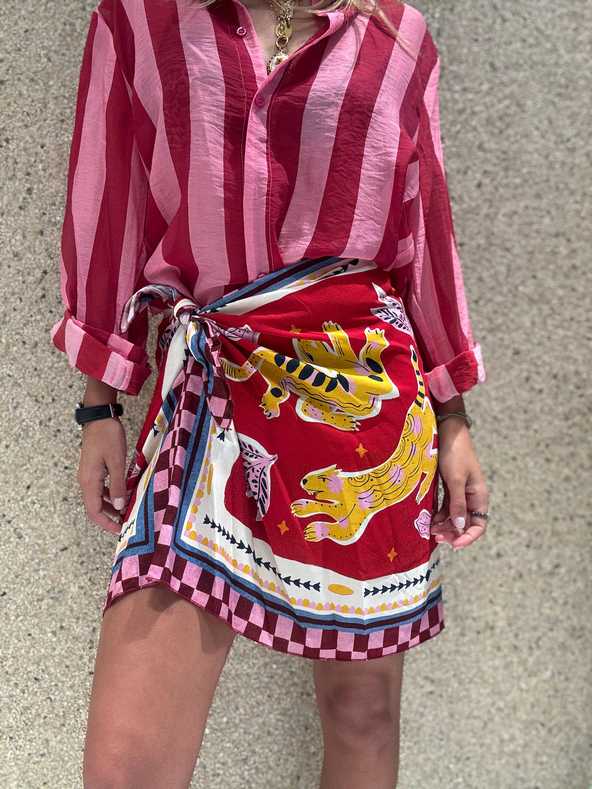 Mini pareo foulard