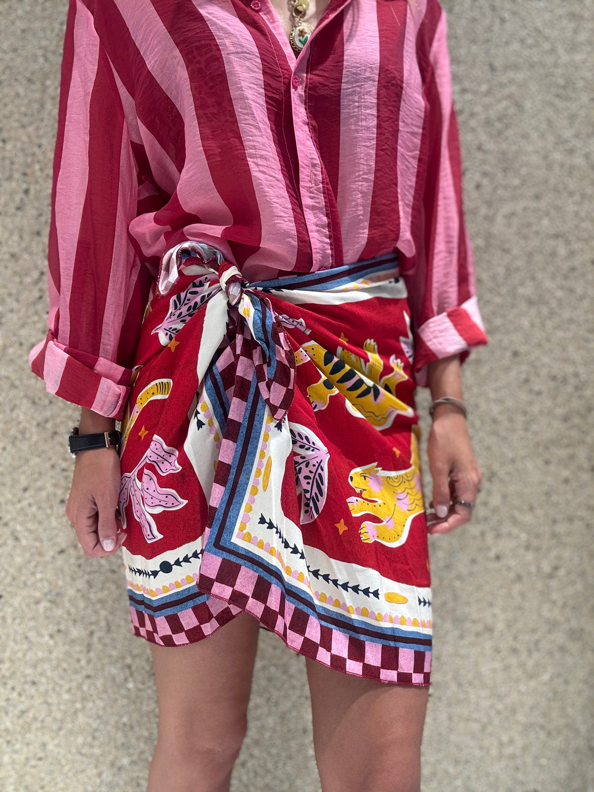 Mini pareo foulard