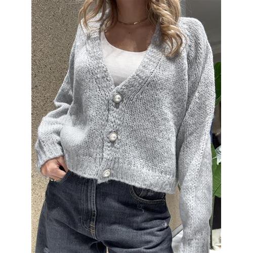 Cardigan bottoni gioiello