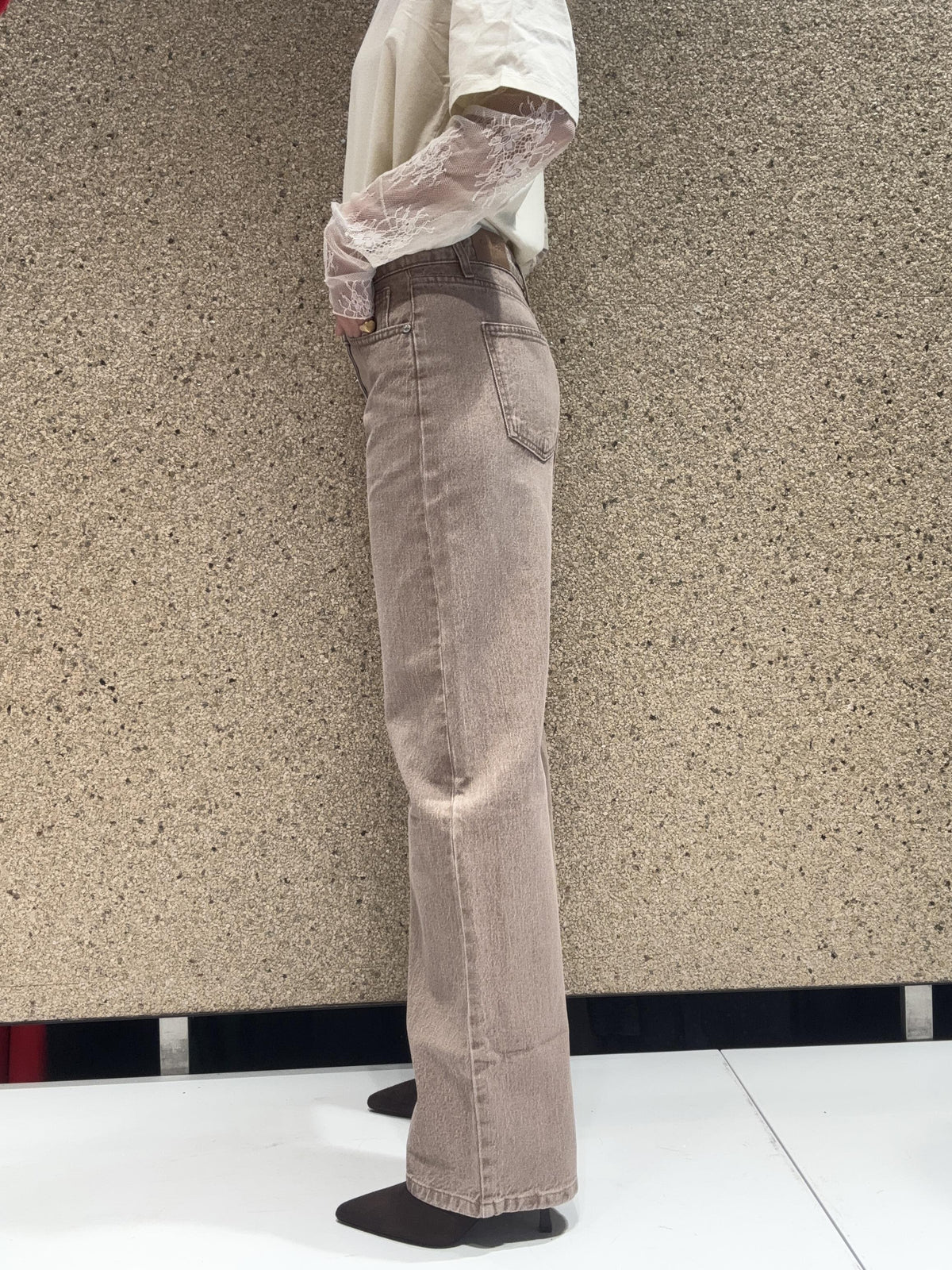 Jeans gamba dritta