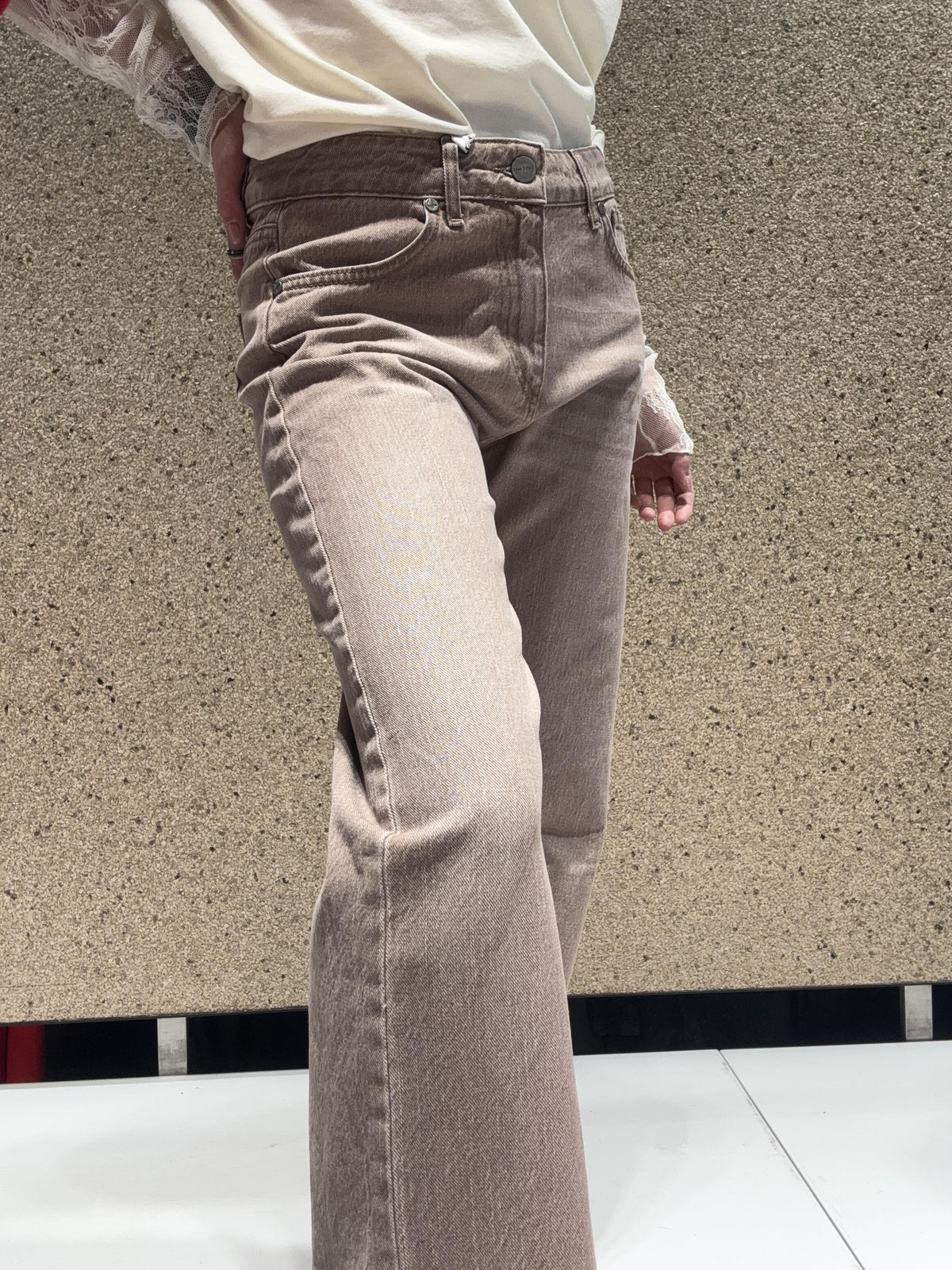 Jeans gamba dritta