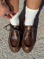 Mocassino con suola chunky