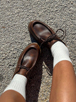 Mocassino con suola chunky