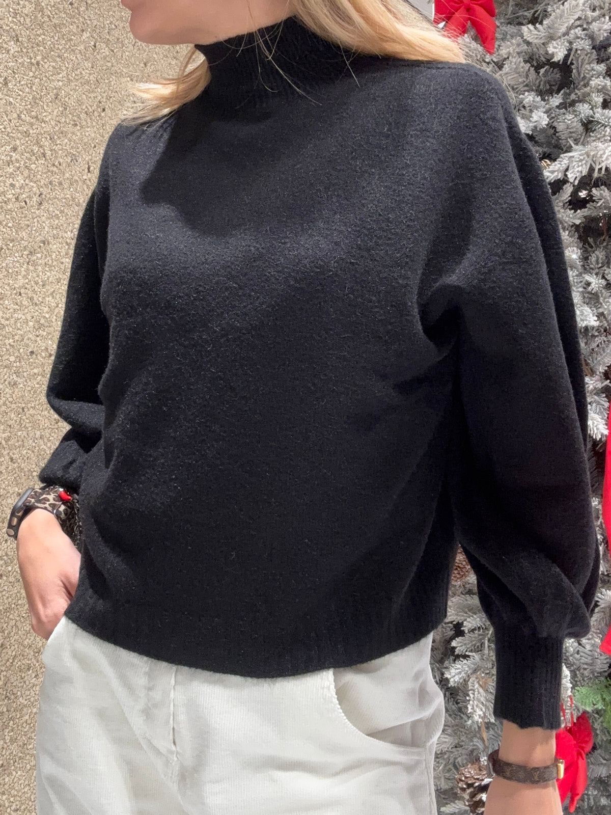 Lupetto manica ampia