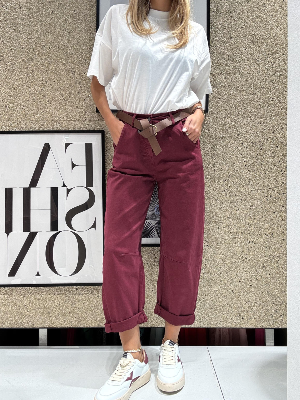 Pantalone 100% cotone