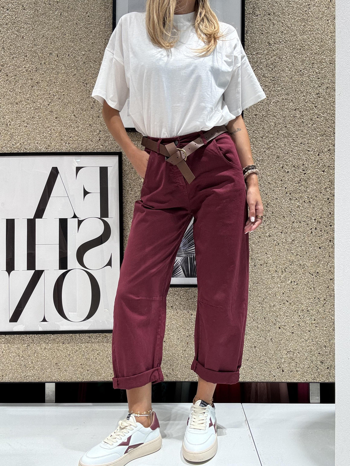 Pantalone 100% cotone
