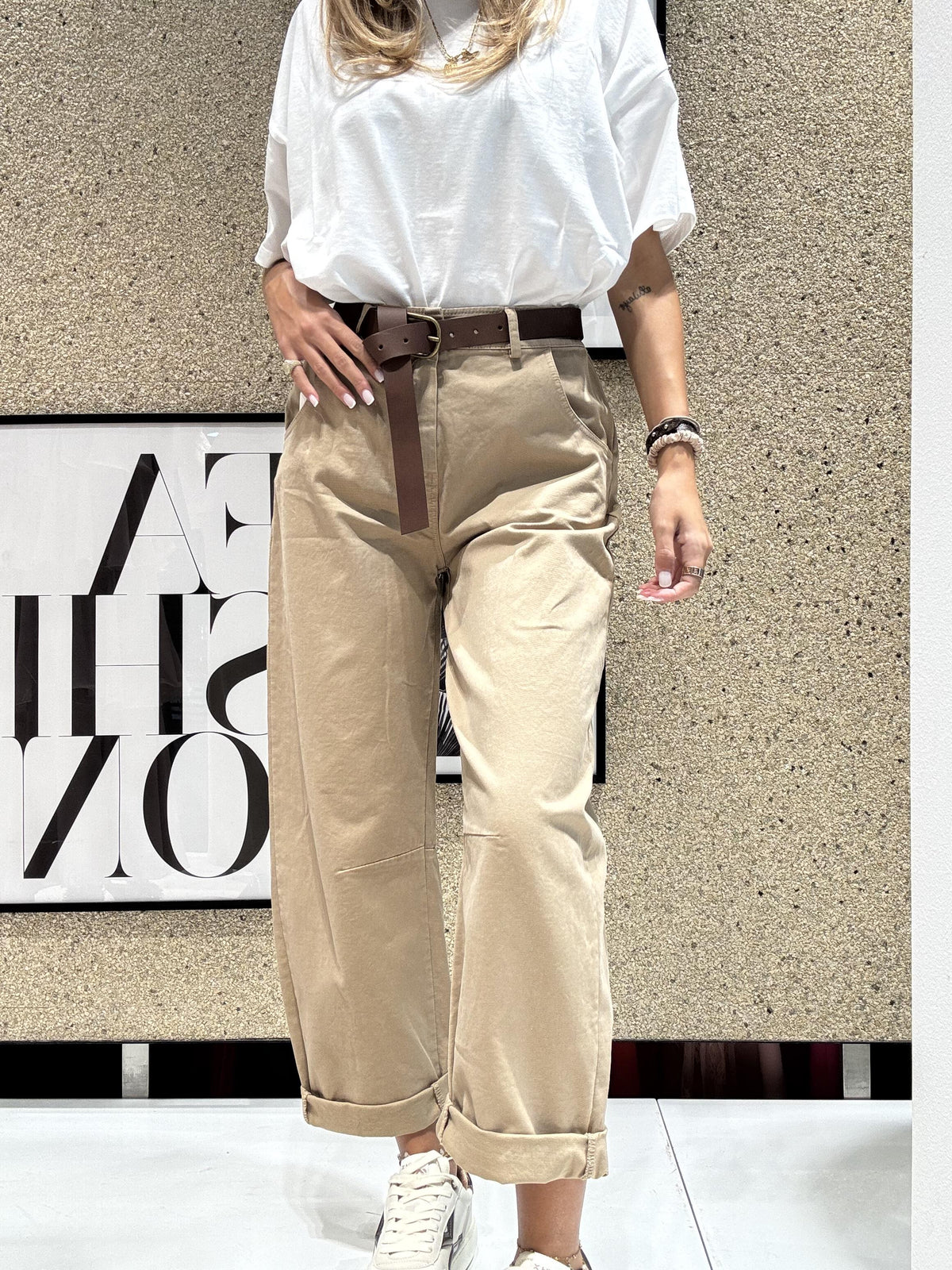 Pantalone 100% cotone
