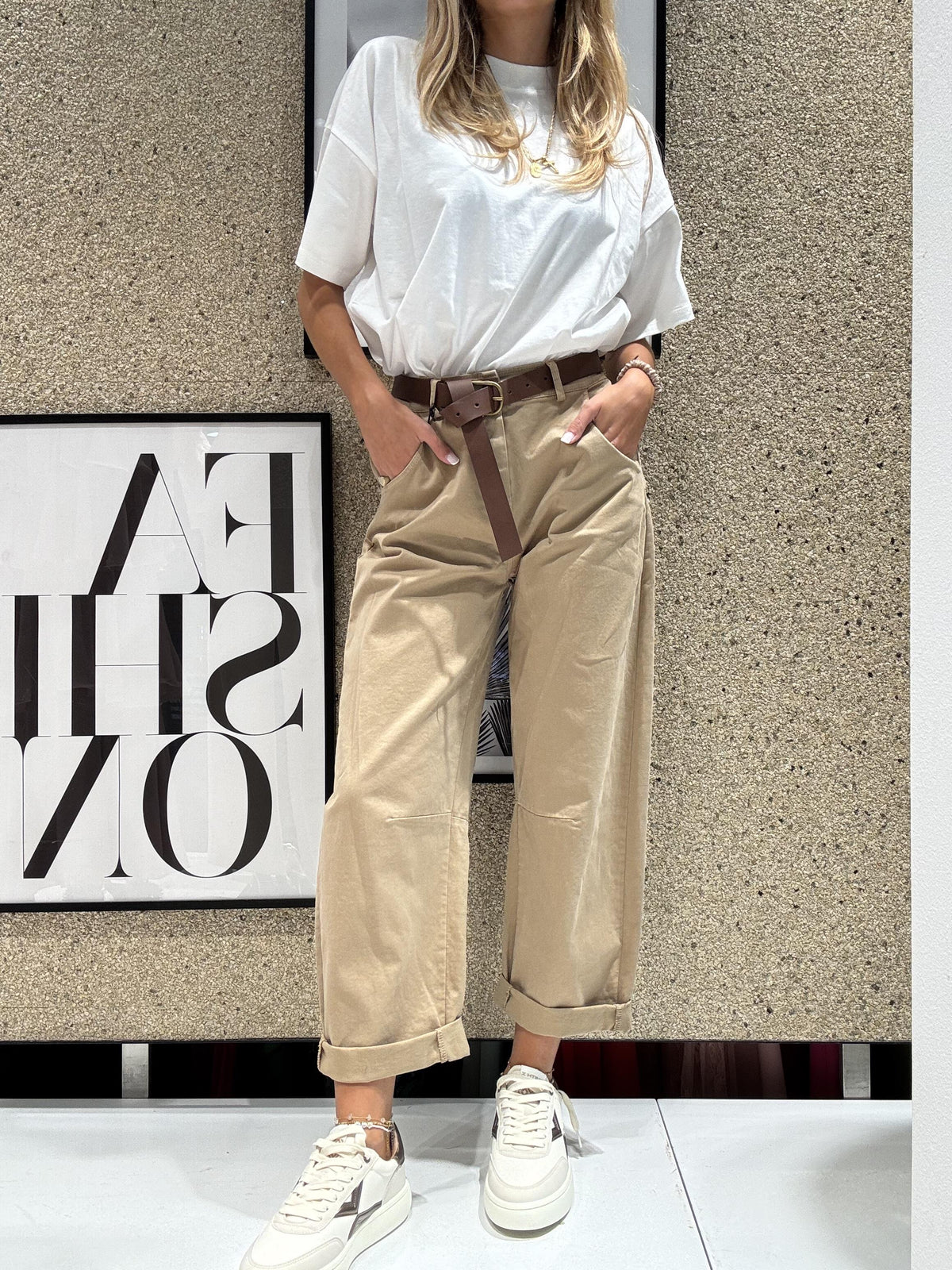 Pantalone 100% cotone