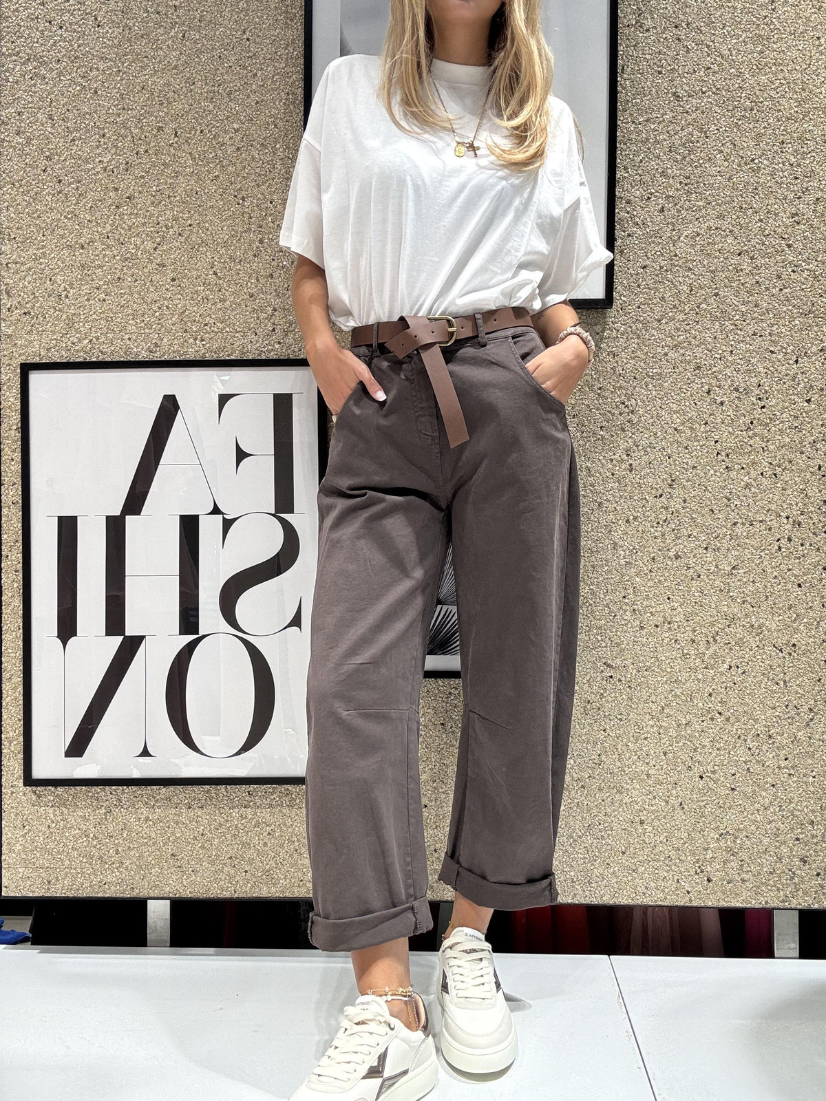 Pantalone 100% cotone