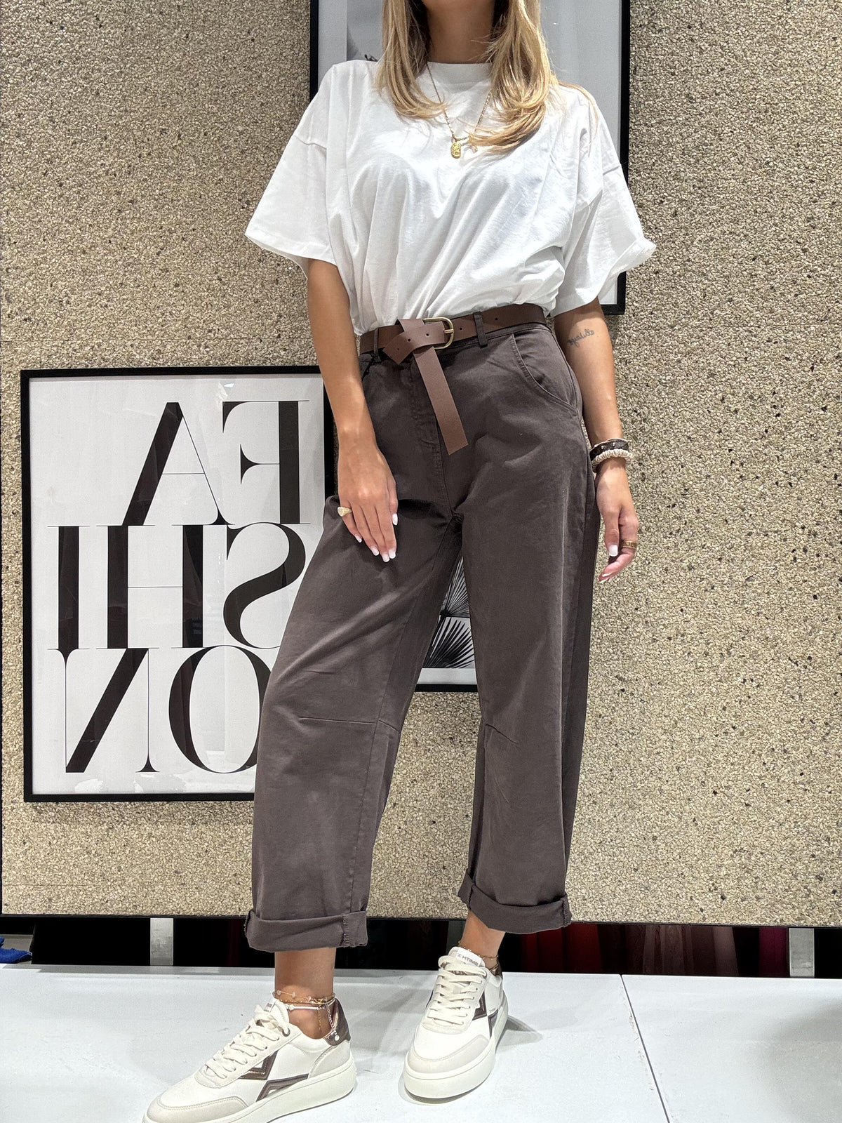 Pantalone 100% cotone