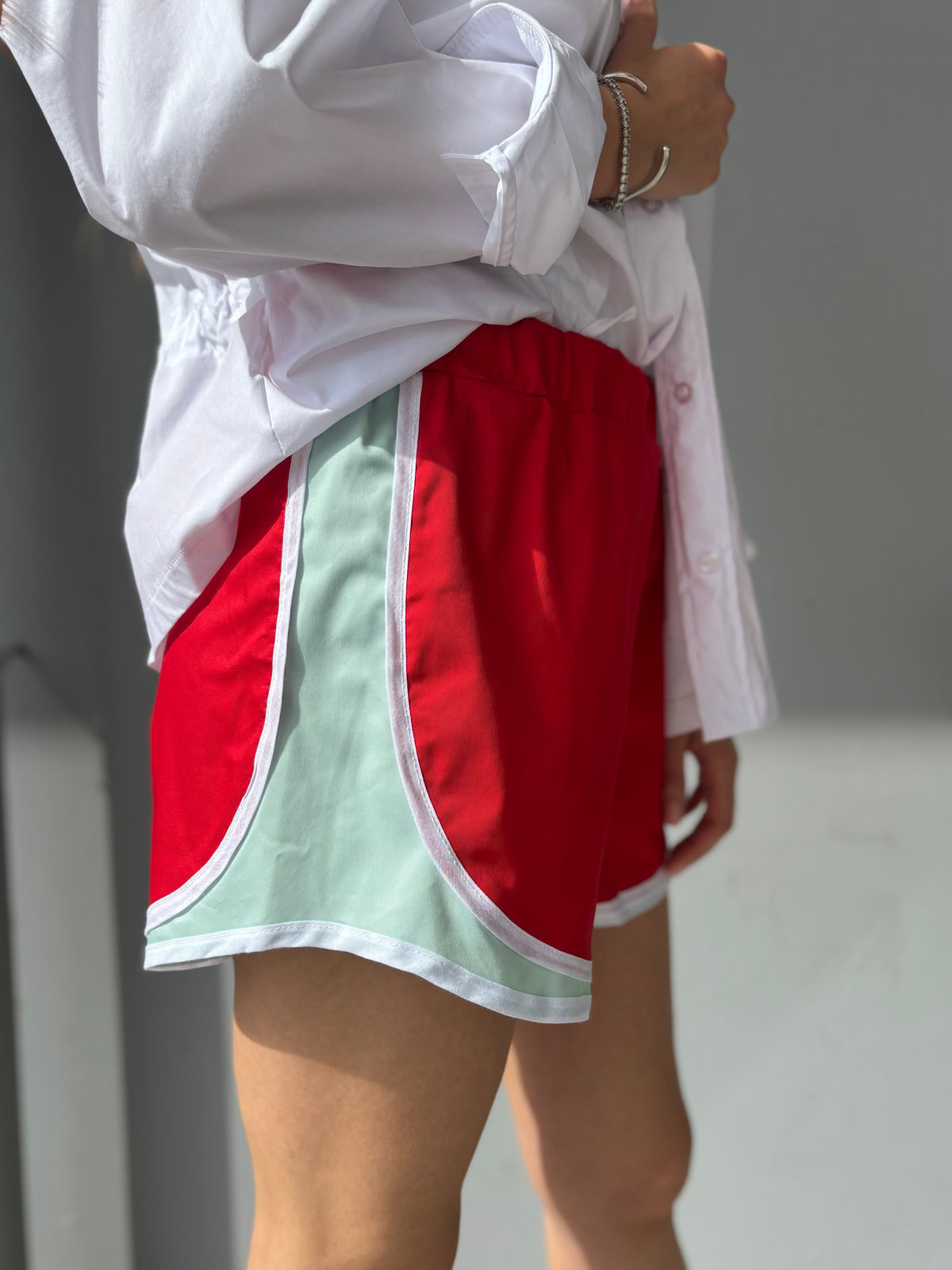 Shorts bicolor