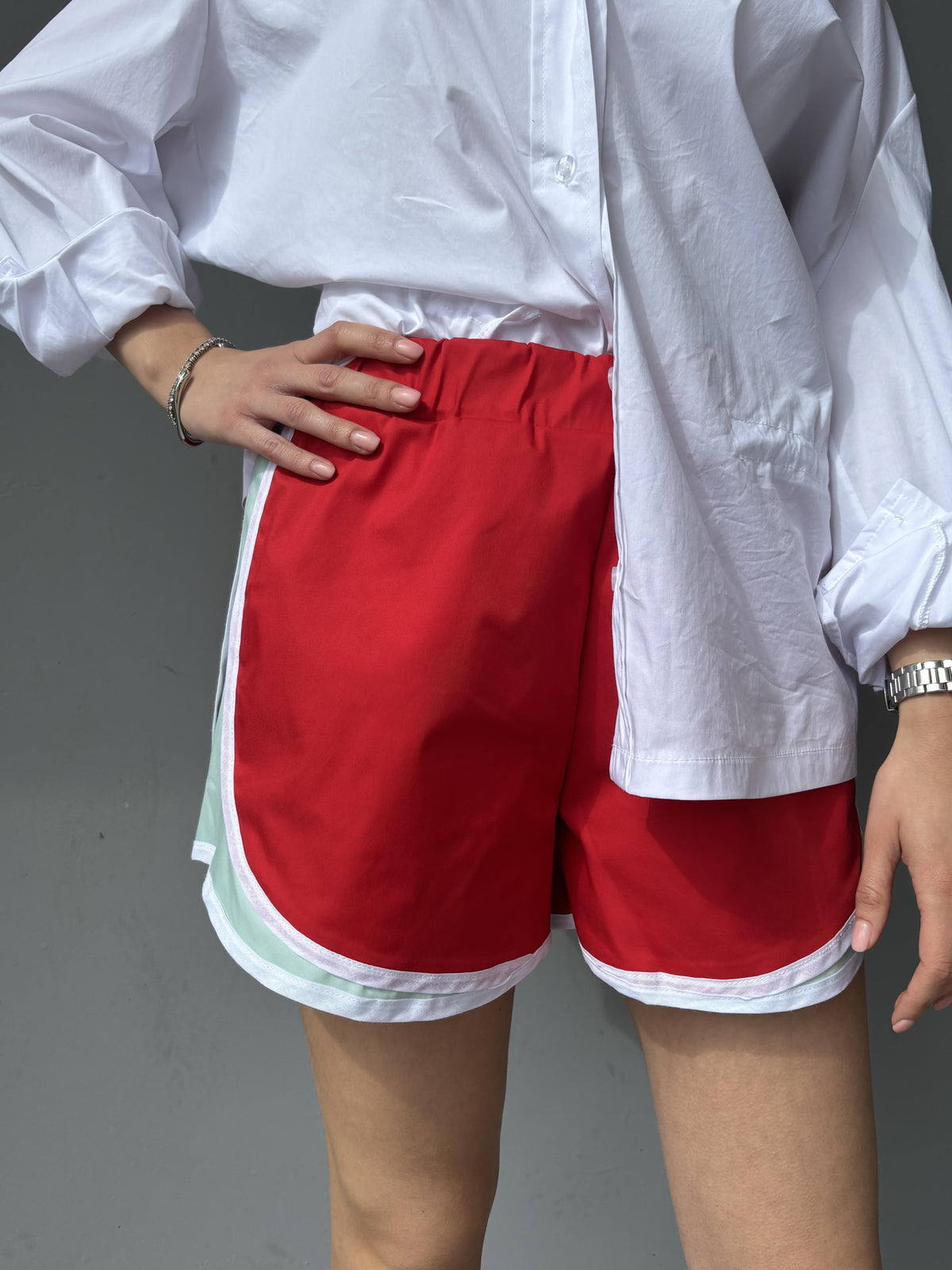 Shorts bicolor