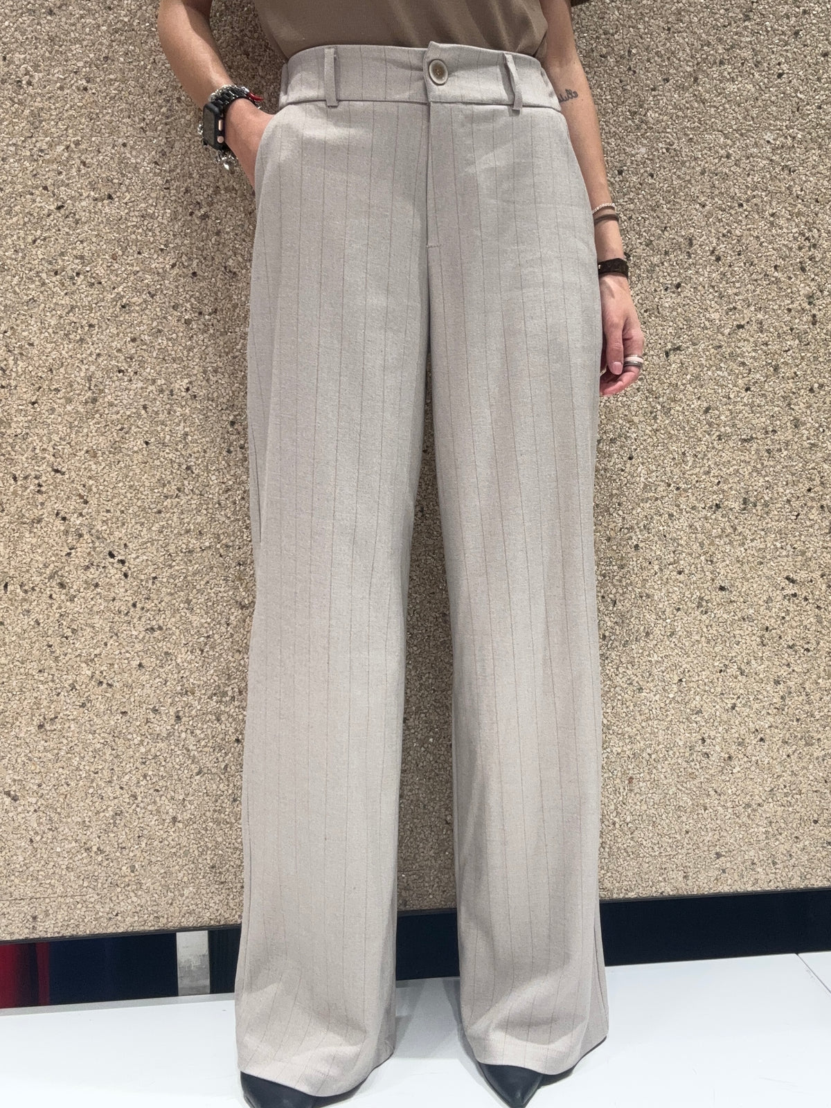 Pantalone gessato