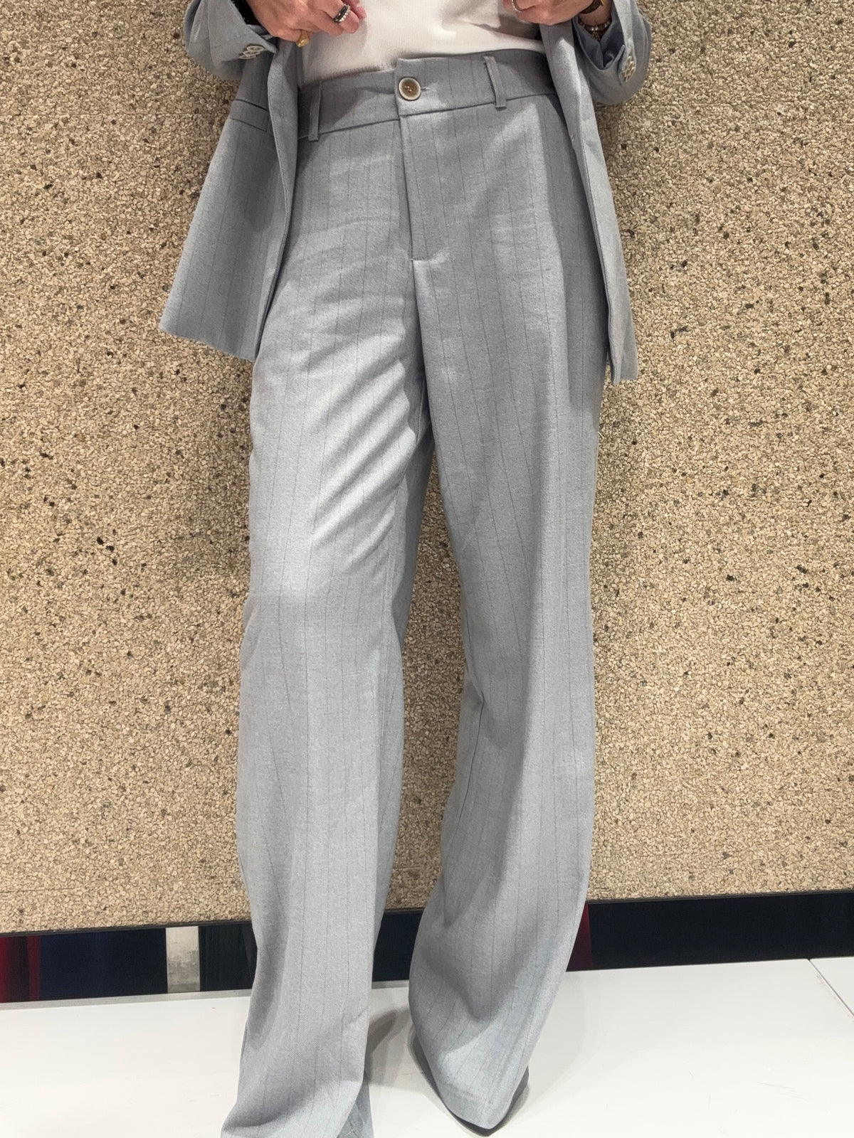 Pantalone gessato