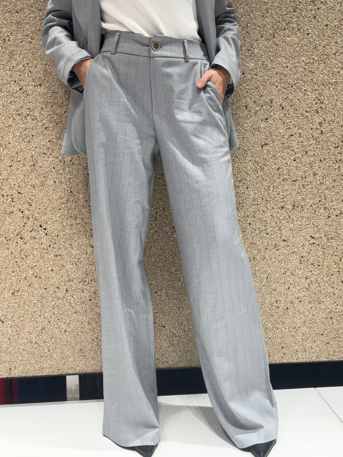 Pantalone gessato