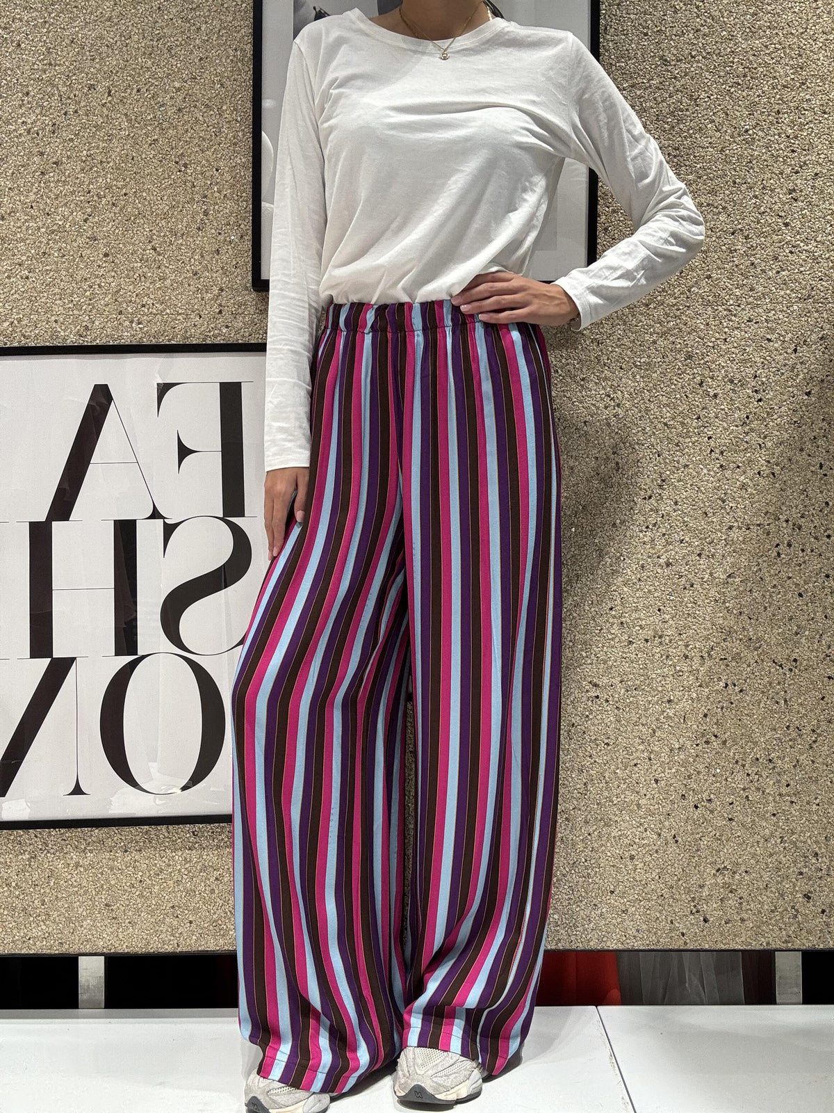 Pantalone Righe