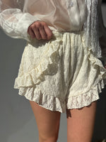Shorts in pizzo