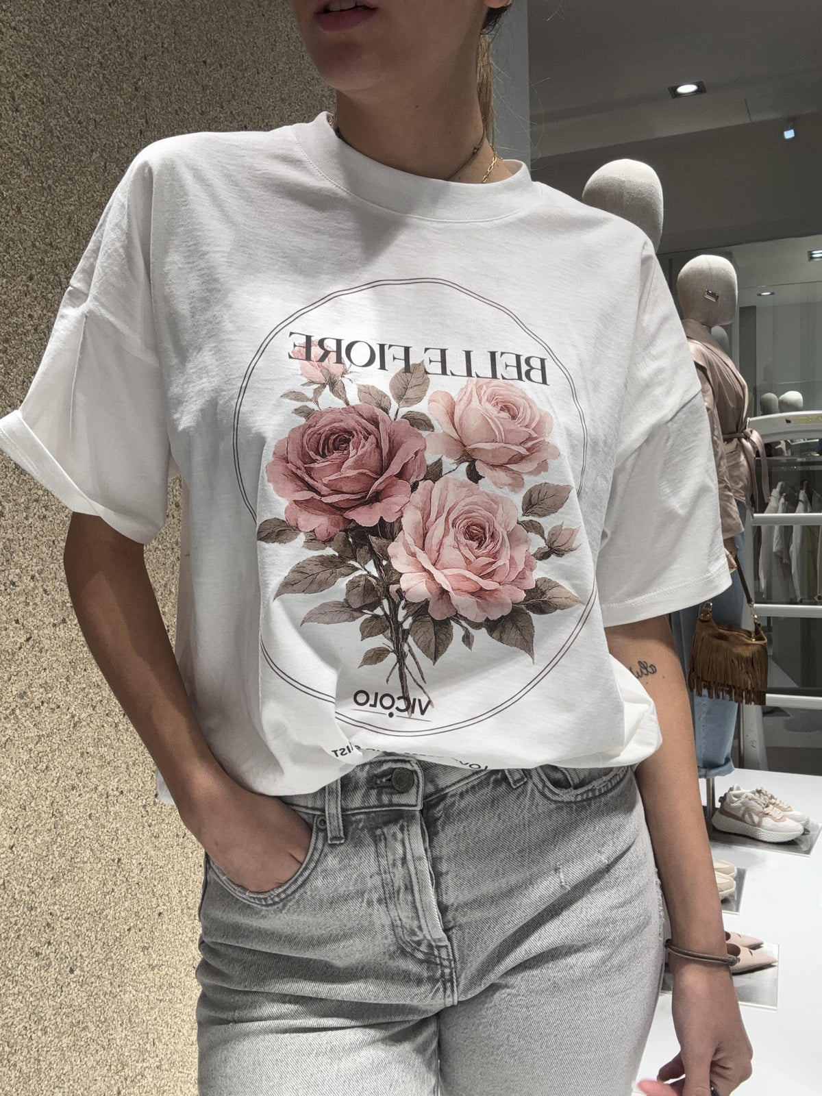 T-shirt belle fiore