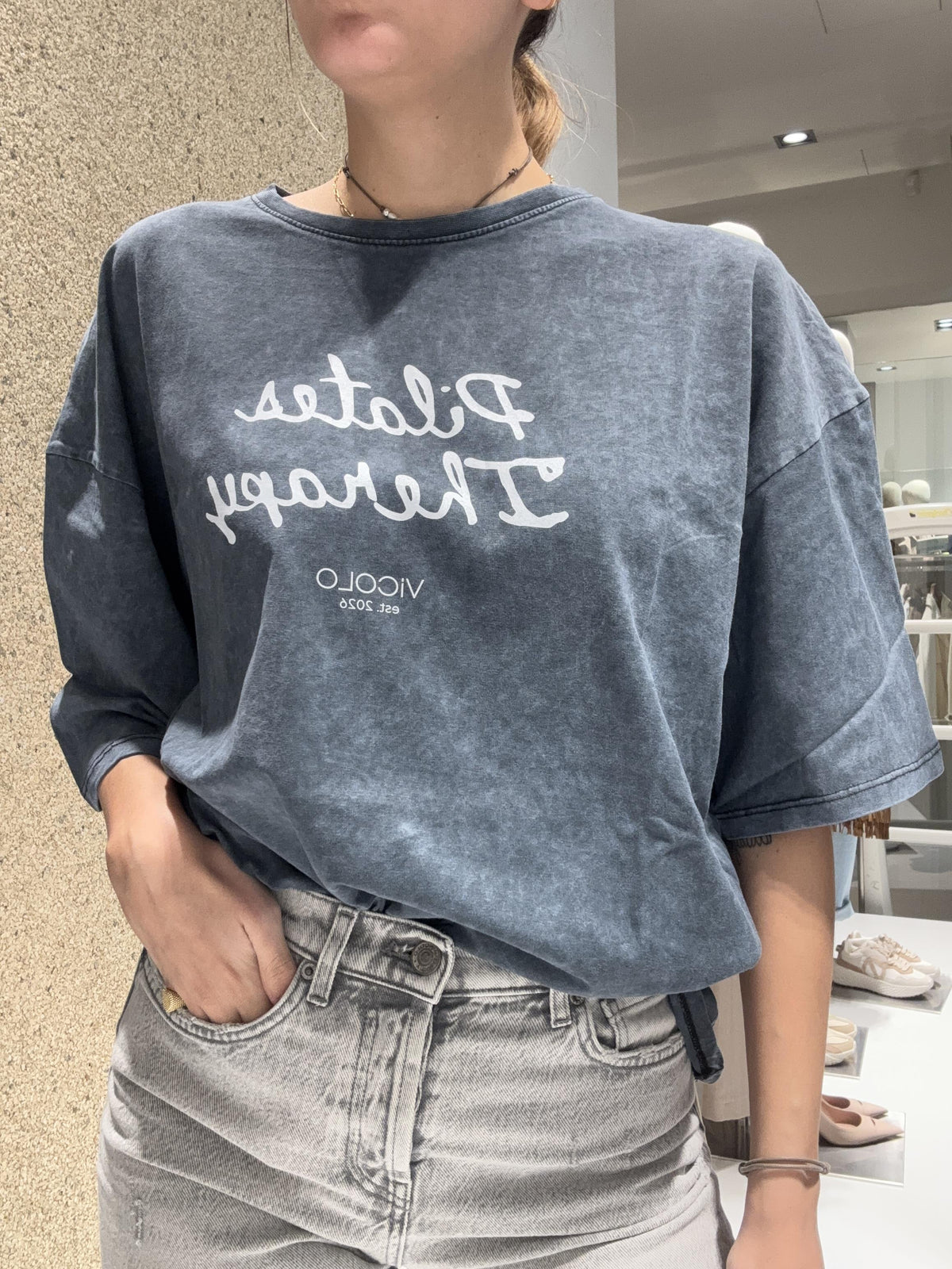 T-shirt "pilates therapy"