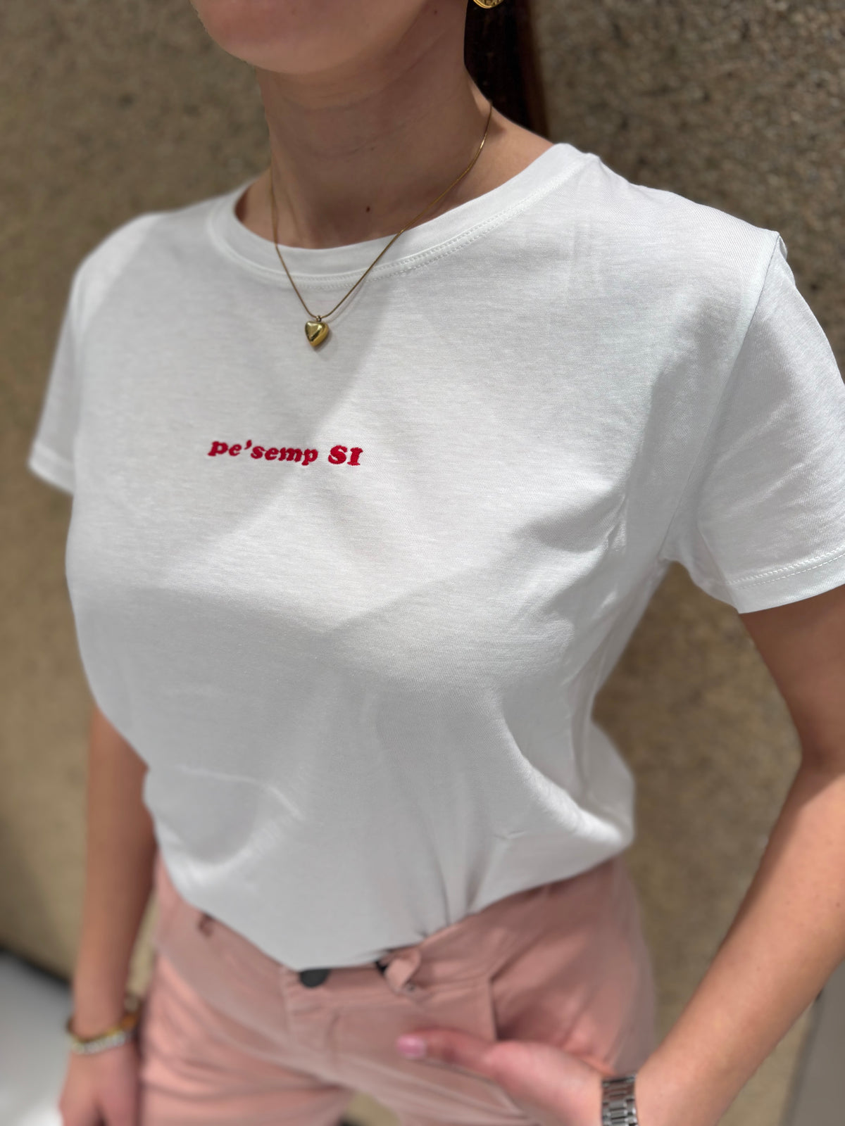 t-shirt "pe' semp si"