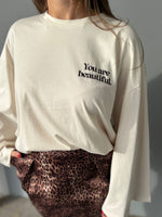 T-shirt manica svasata