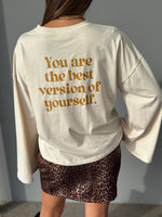 T-shirt manica svasata
