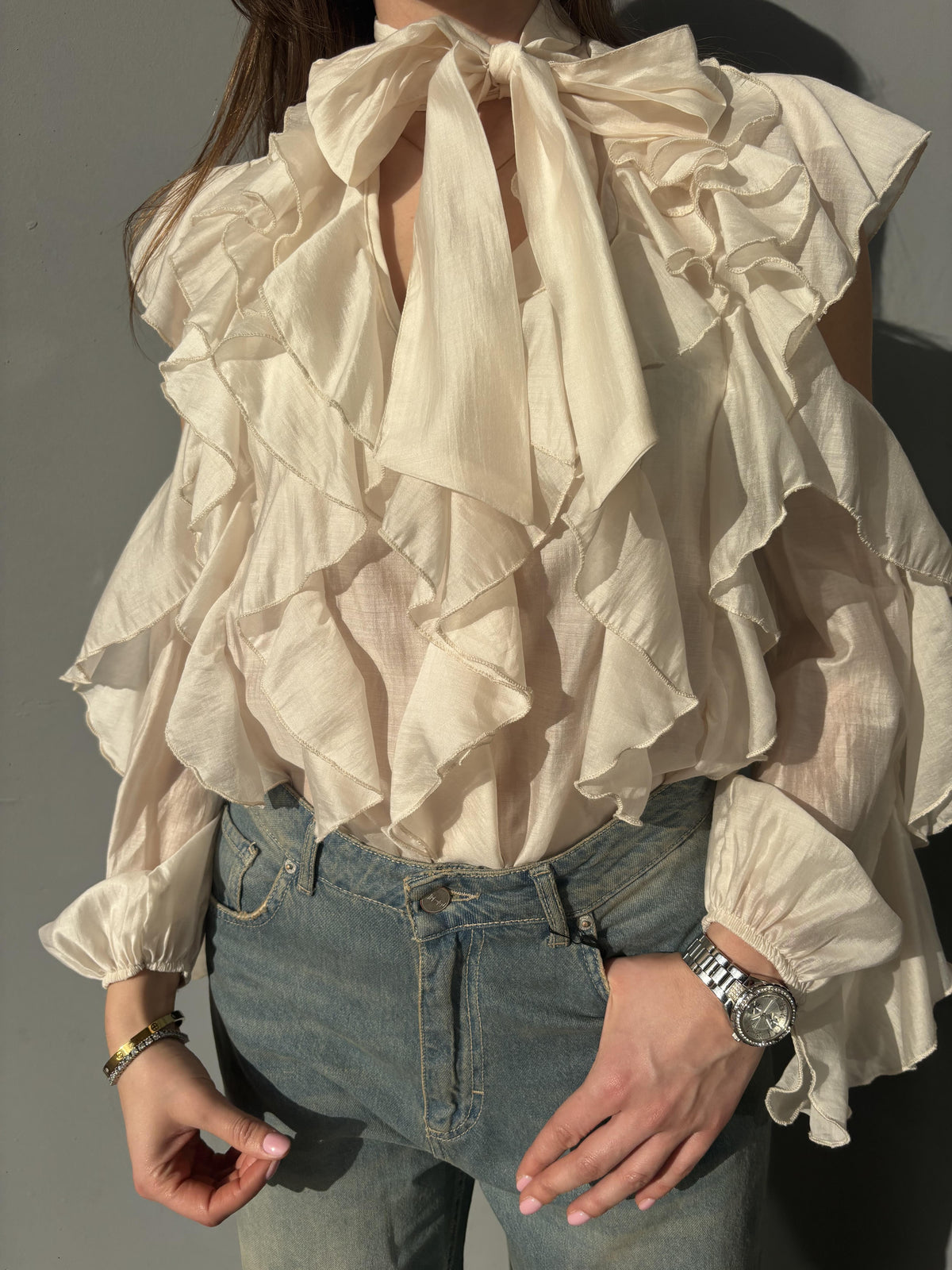 Camicia con rouge