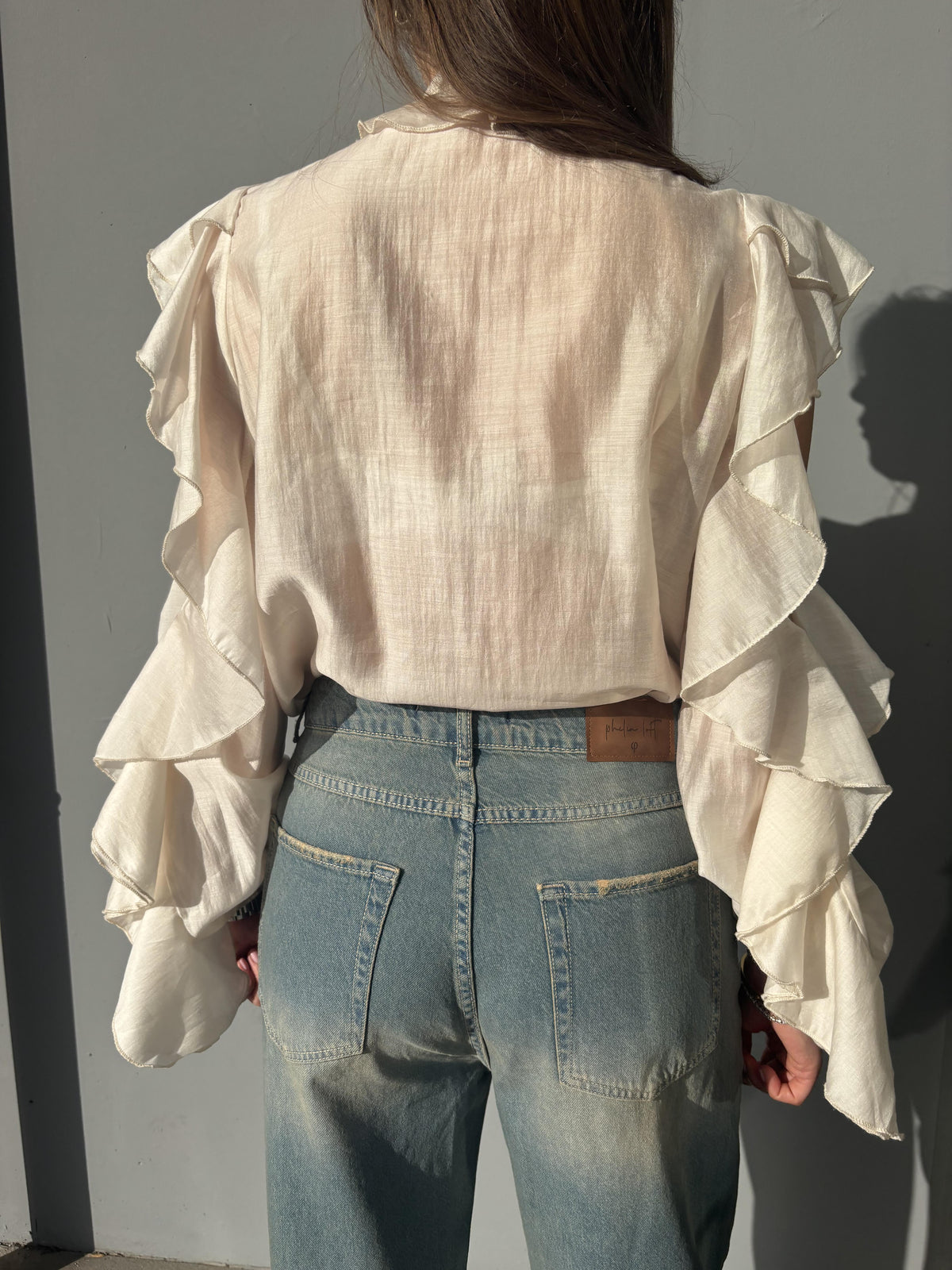 Camicia con rouge