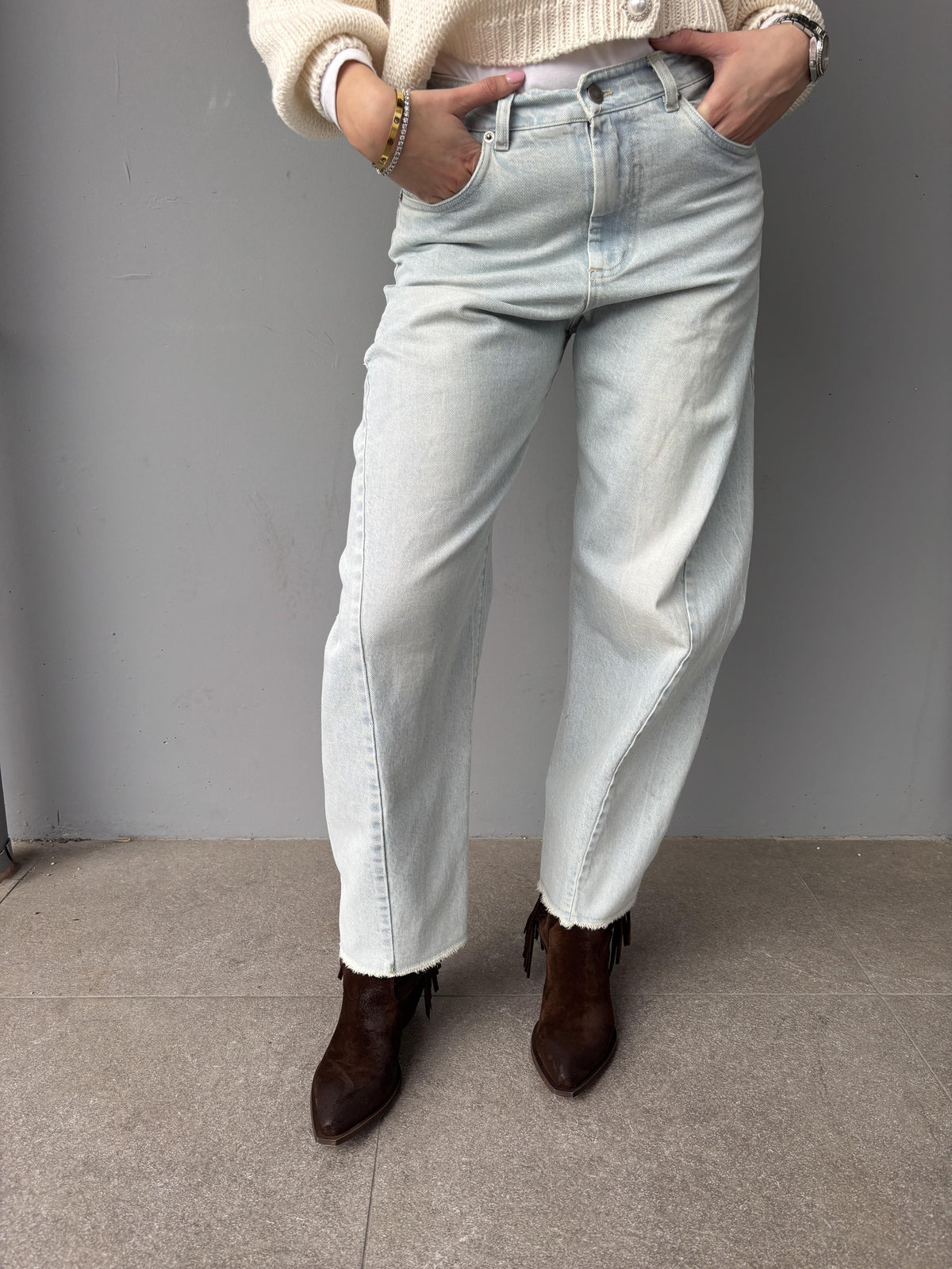 Jeans barrel
