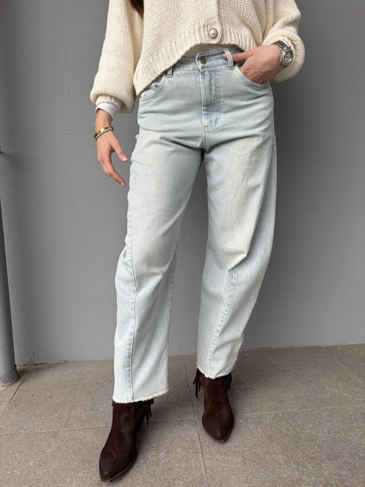Jeans barrel