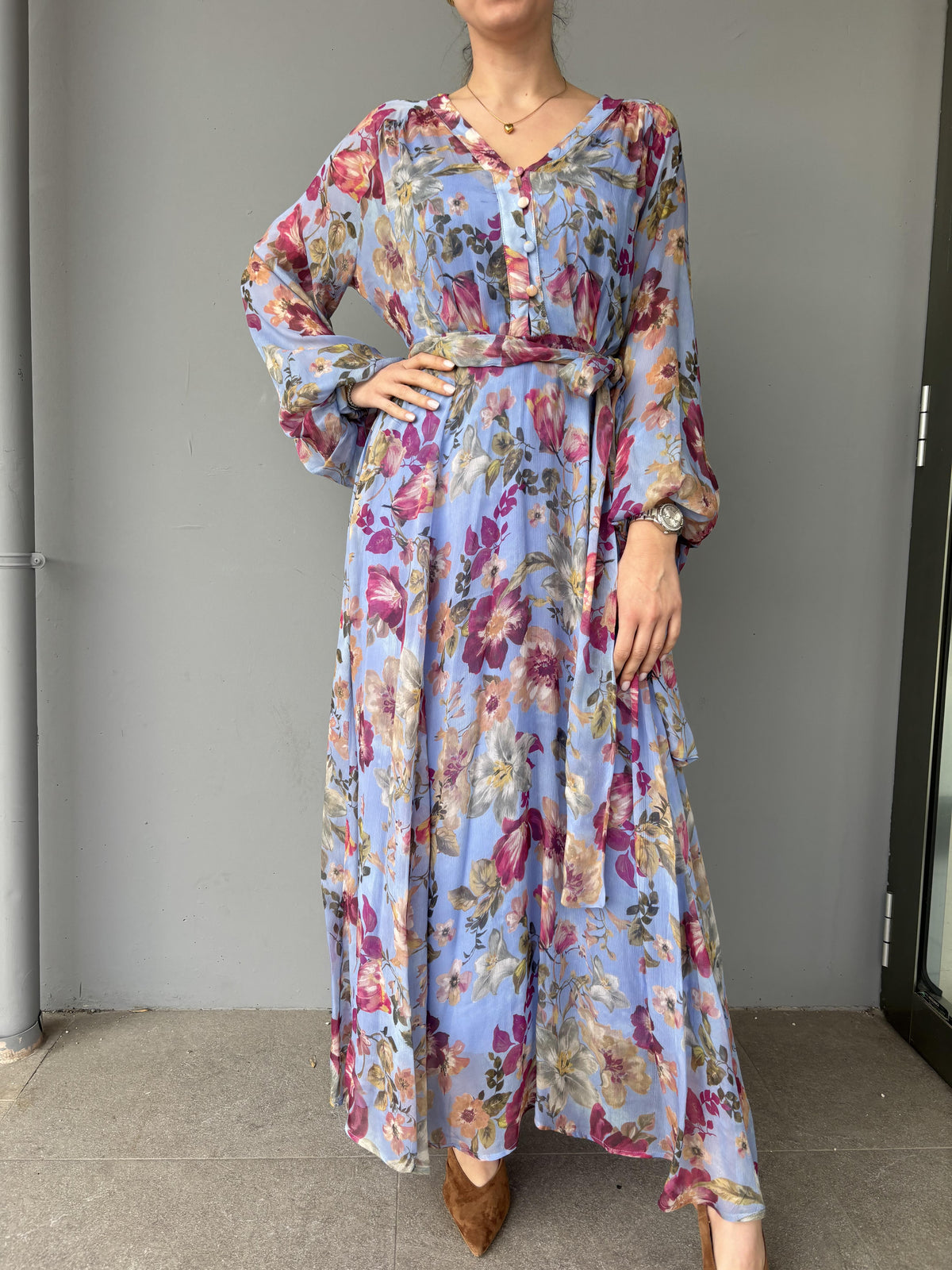 Abito fantasia floreale