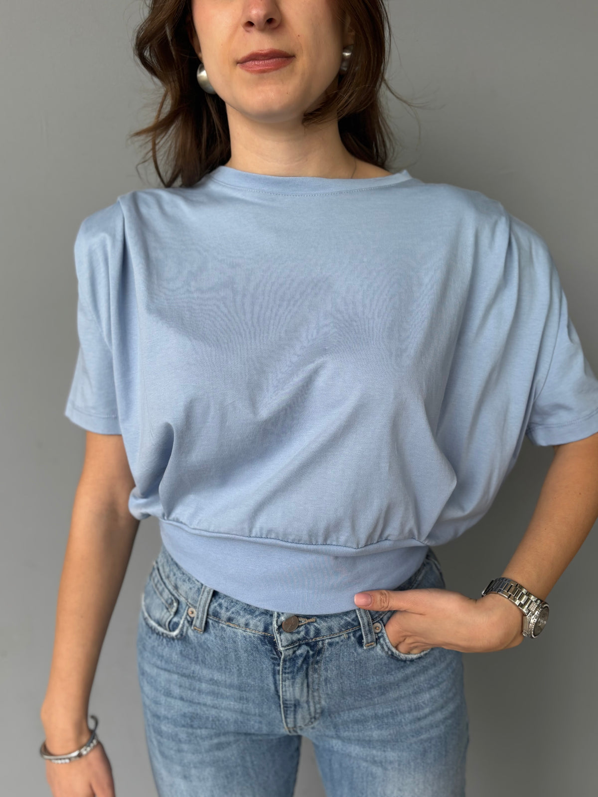 Maglia con spalline
