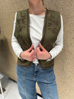 Gilet con lavorazioni