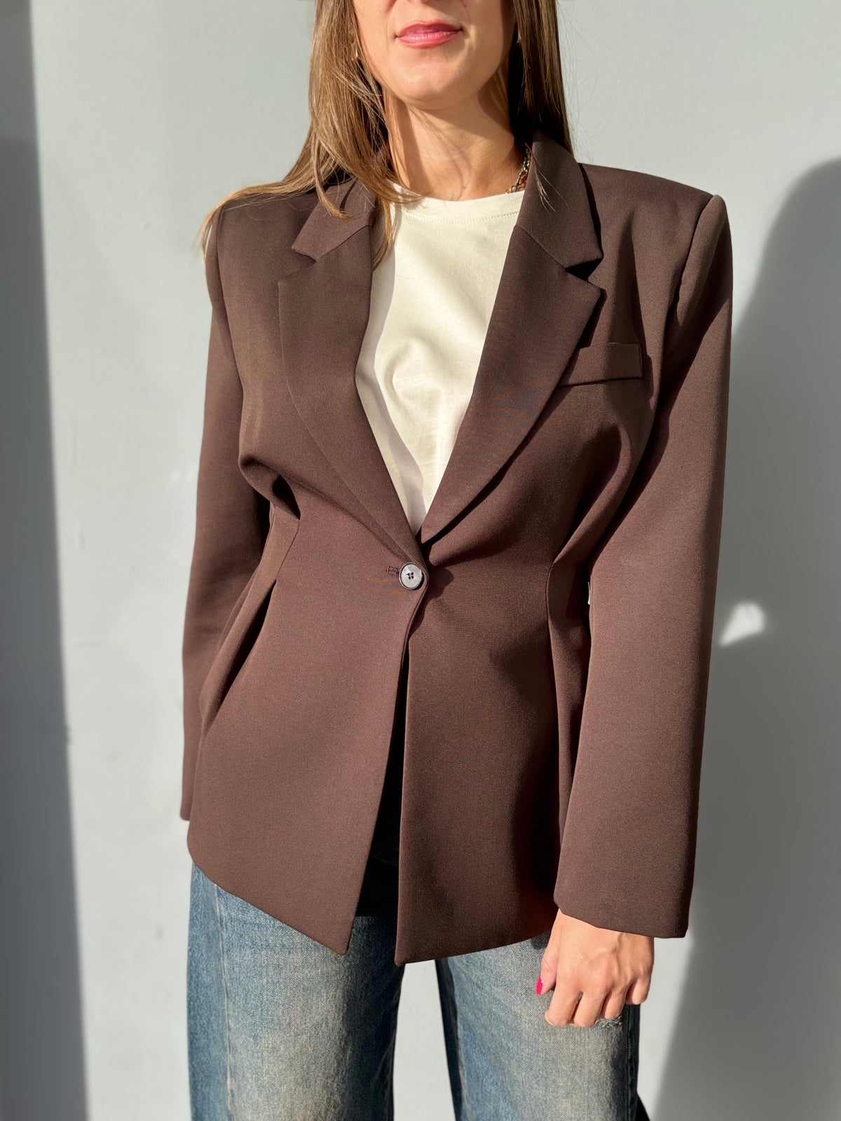 Blazer monopetto dal taglio