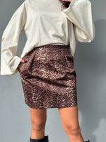 Gonna corta animalier