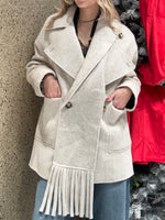 Cappotto collo sciarpa