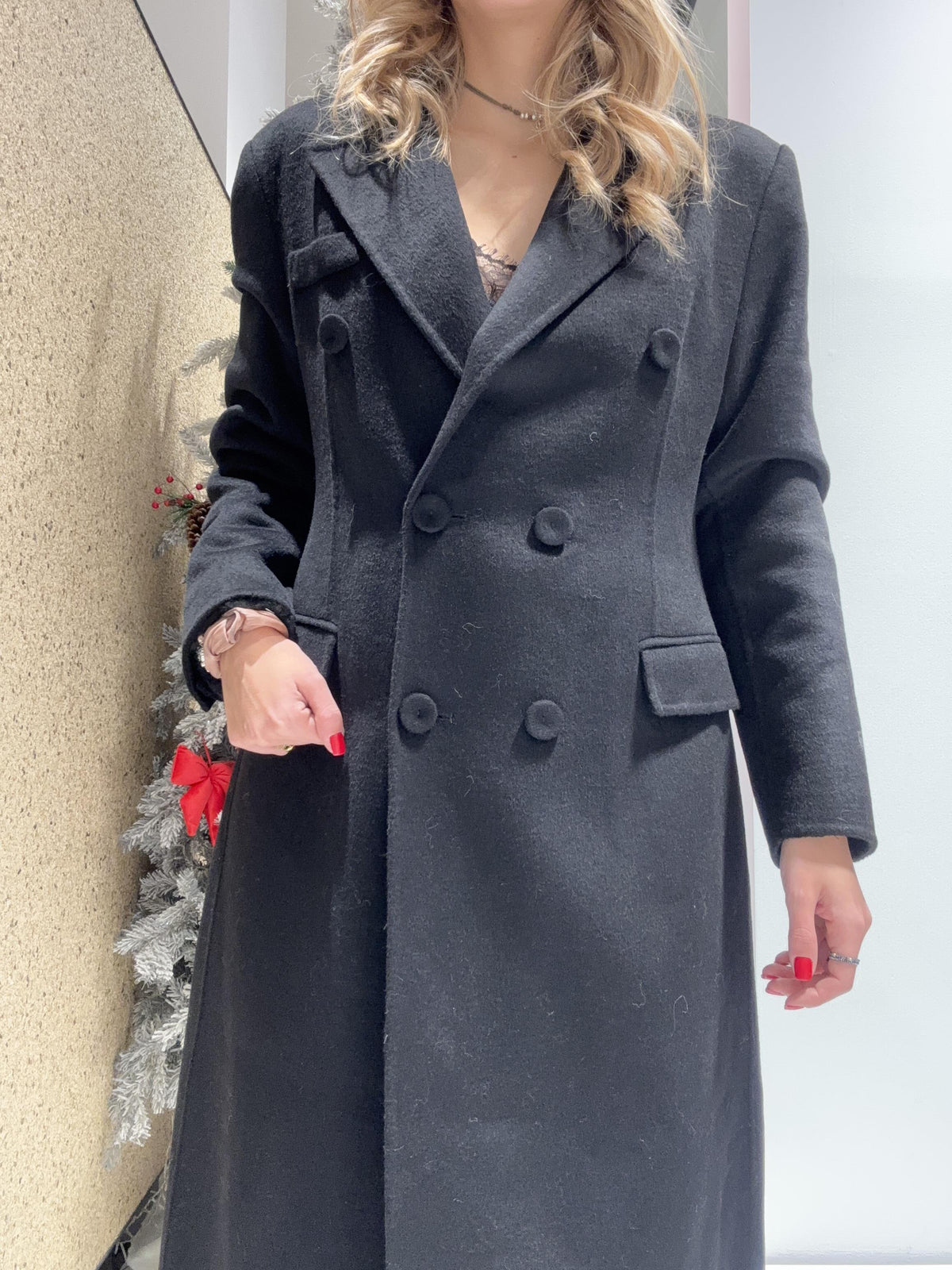 Cappotto handmade doppiopetto