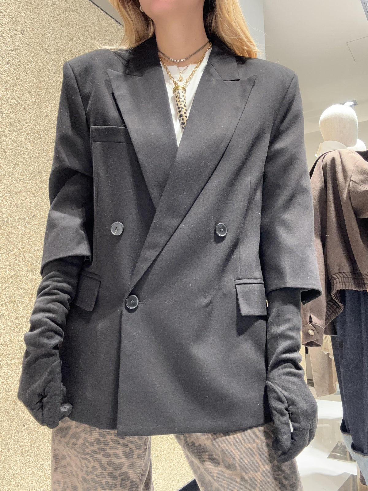 Blazer con guanti