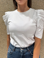 T-shirt maniche sbuffo